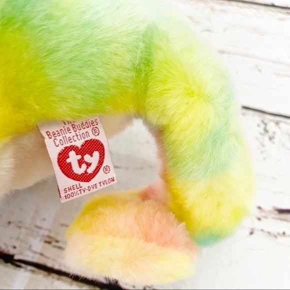 TY BEANIE BUDDIES Tie Dye Chameleon - Picture 3 of 5